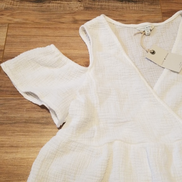 Lucky Brand | Cold shoulder top - Picture 5 of 7